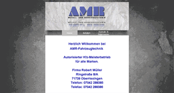 Desktop Screenshot of amr-fahrzeugtechnik.de