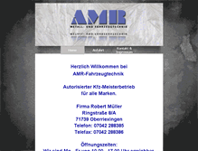 Tablet Screenshot of amr-fahrzeugtechnik.de
